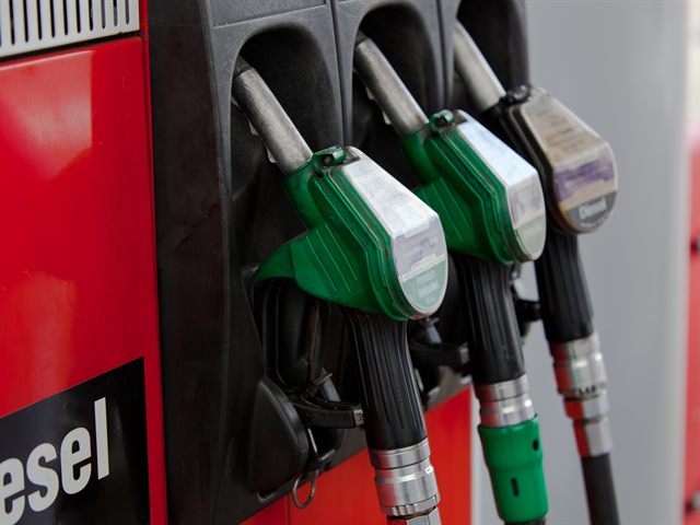 Diesel pumps at JC Truckstop, Sasolburg — quality diesel for trucks